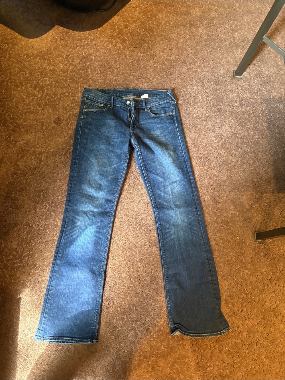 Classic Women's Blue Bootcut Jeans